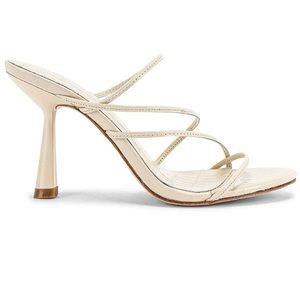 NEW: LPA Violetta Heel in Bone White (8.5)